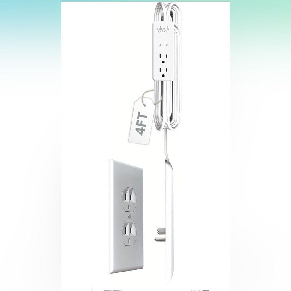 Sleek Socket Ultra-Thin Outlet Concealer